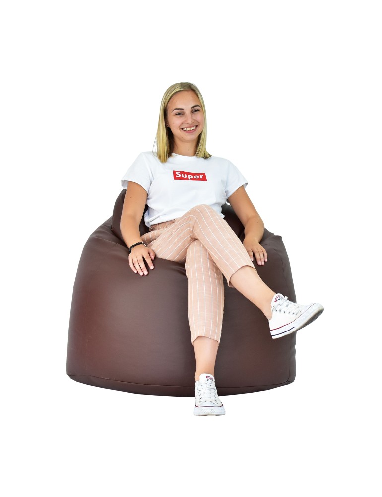 Sedací vak hruška svetlohnedá Sedací vak hruška svetlohnedá