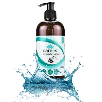 Dezinfekčný roztok na ruky 400 ml s dávkovačom CAREES
