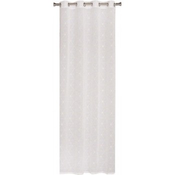 Záclona Prizma 140 x 260 cm biela
