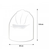 Bean bag kruškoljubičasta EMI