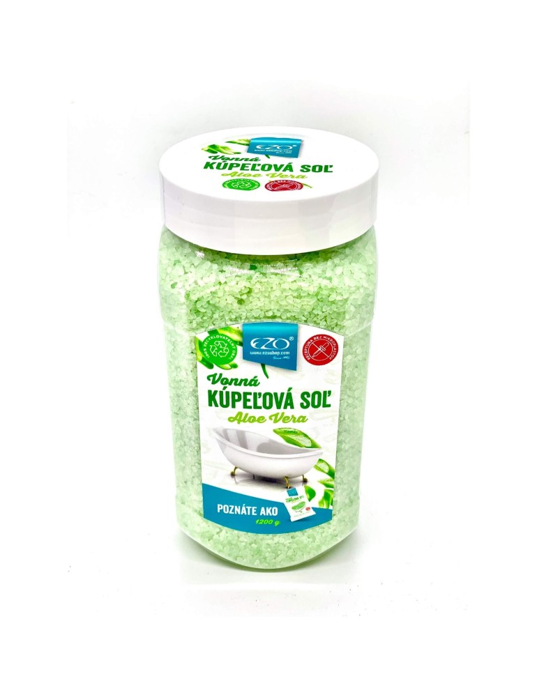 Soľ do kúpeľa s Aloe Vera 1200 g EZO Soľ do kúpeľa s Aloe Vera 1200 g EZO