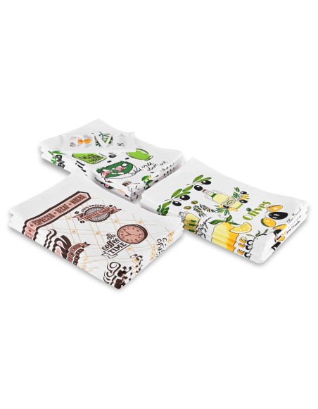 Kuhinjske krpe Dobro jutro set 9 kom EMI