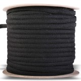 Crna elastična tkanina 5 mm