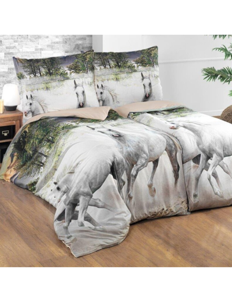 Obliecky_bavlnene_3D_Horses Obliecky_bavlnene_3D_Horses