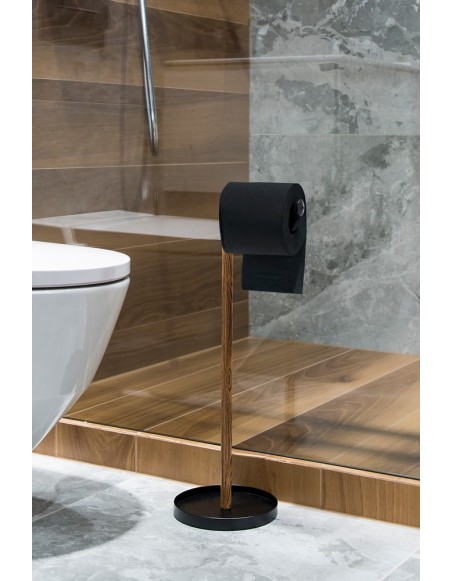 Stalak za wc papir braon AWD