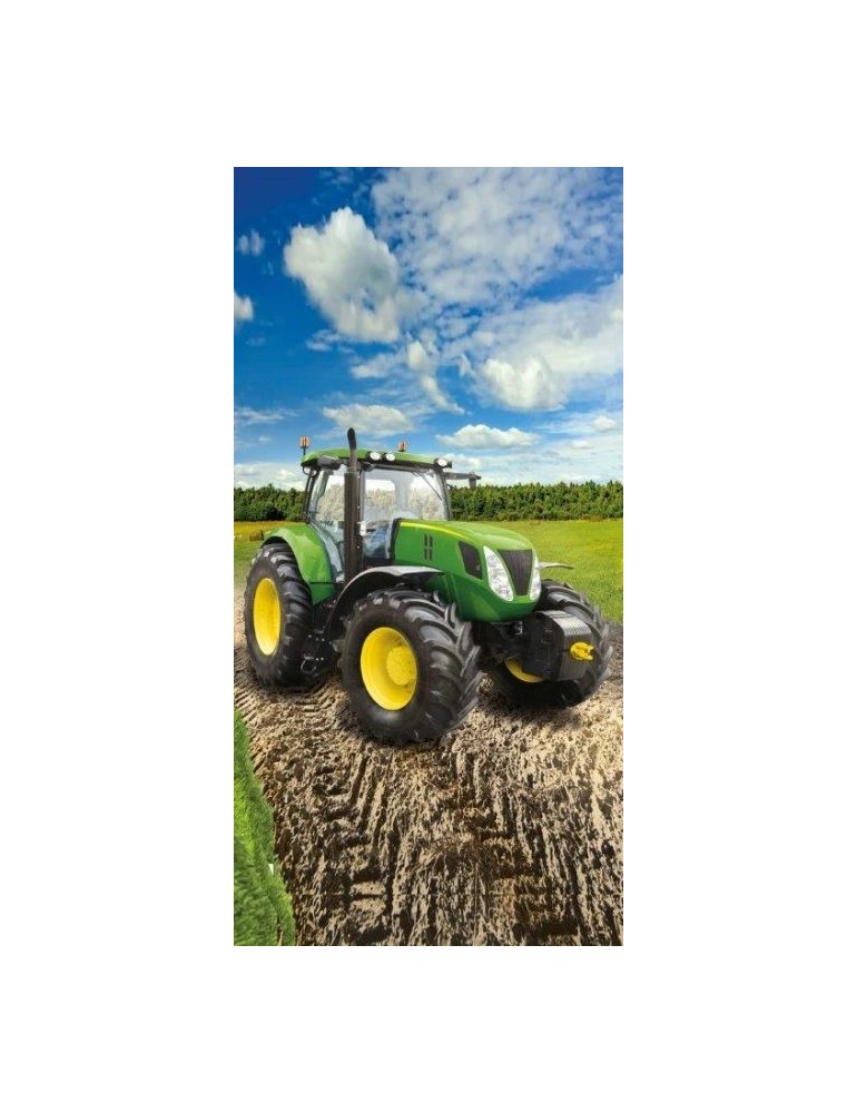 Plážová osuška Traktor 70x140 cm FARO Plážová osuška Traktor 70x140 cm FARO