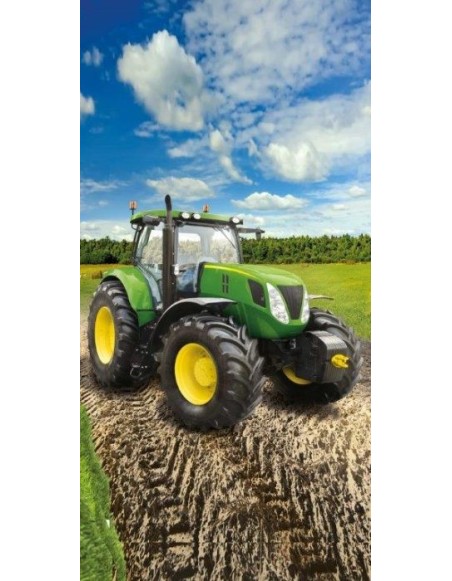 Plážová osuška Traktor 70x140 cm FARO