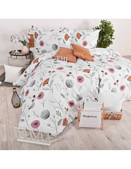 Flanel plahte Kayla bijela EMI