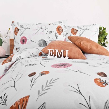 Flanel plahte Kayla bijela EMI