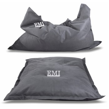 Jastuk bean bag sivi antilop EMI