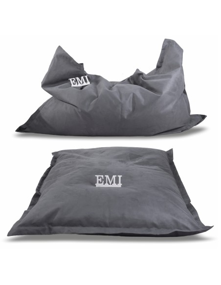 Jastuk bean bag sivi antilop EMI
