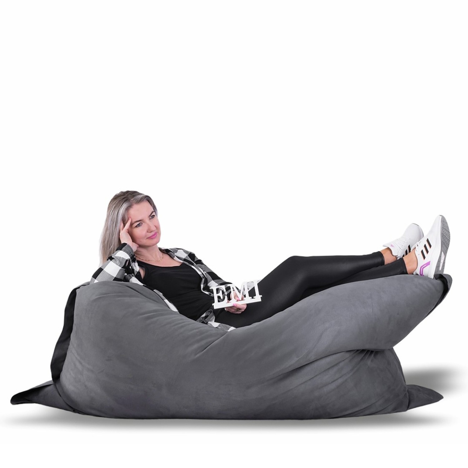 Jastuk bean bag sivi antilop EMI koji ćete obožavati