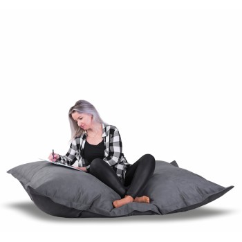Jastuk bean bag sivi antilop EMI