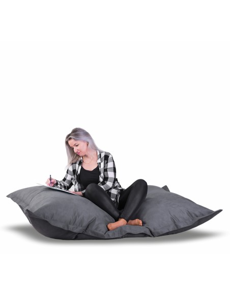 Jastuk bean bag sivi antilop EMI