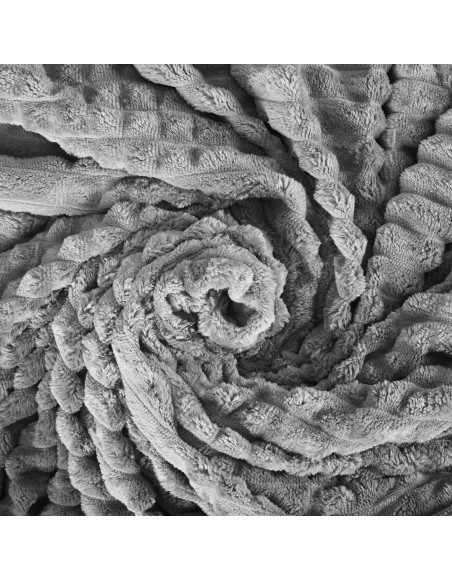 Dvostrana deka siva 130x160 cm EMI