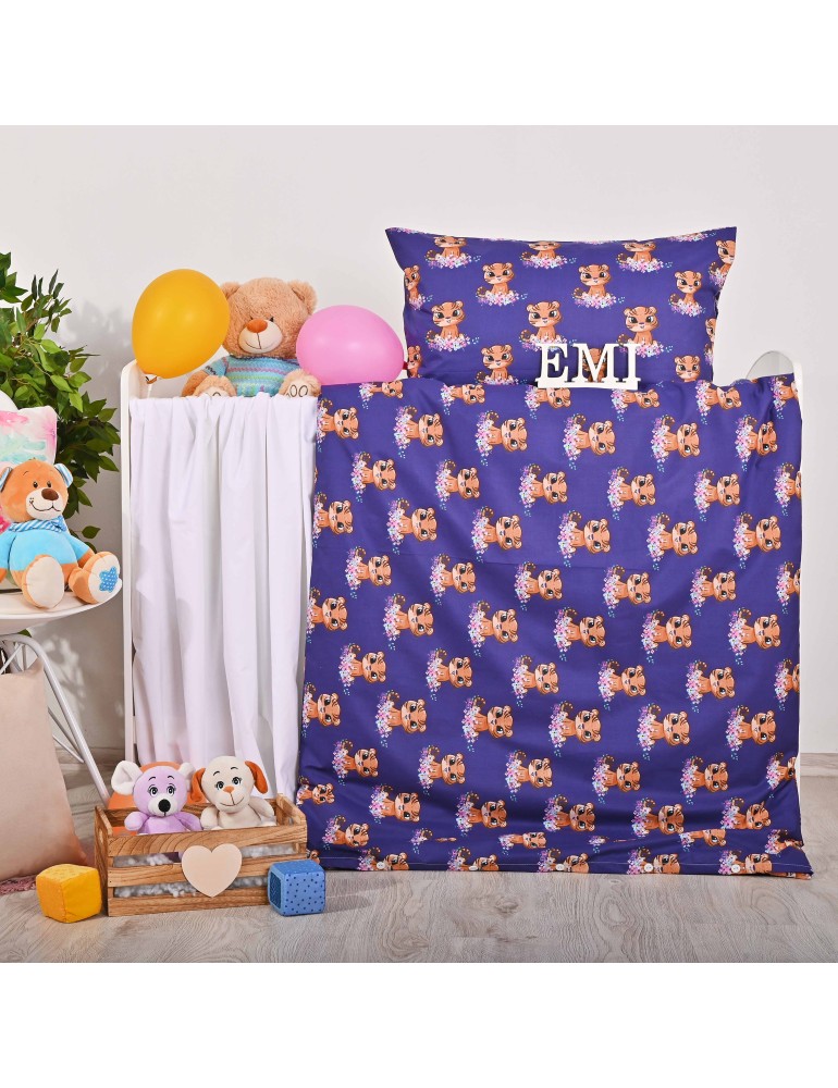 Dječja pamučna posteljina Tiger EMI