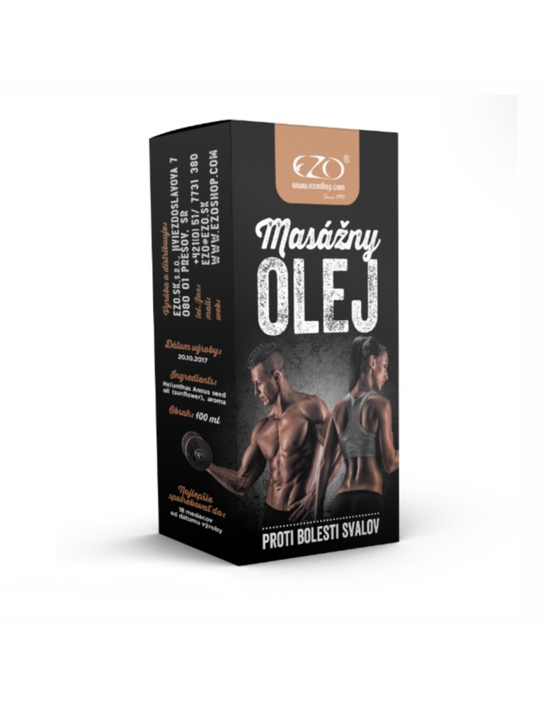 Masážny olej na uvoľnenie svalov 100 ml EZO
