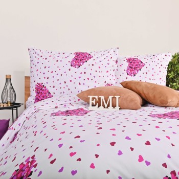 EMI romantične roze plahte