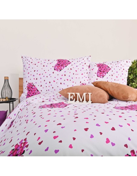 EMI romantične roze plahte