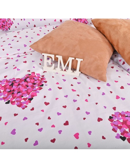 EMI romantične roze plahte