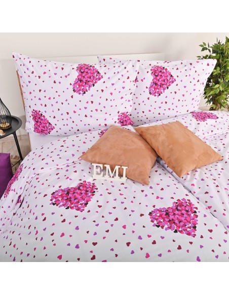 EMI romantične roze plahte