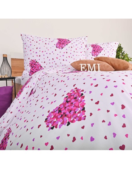 EMI romantične roze plahte