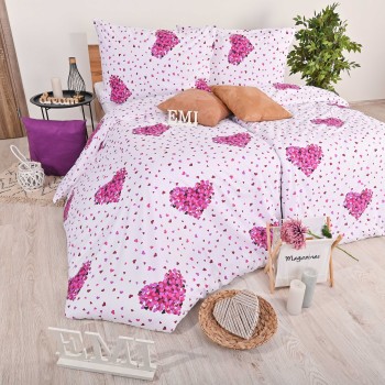 EMI romantične roze plahte