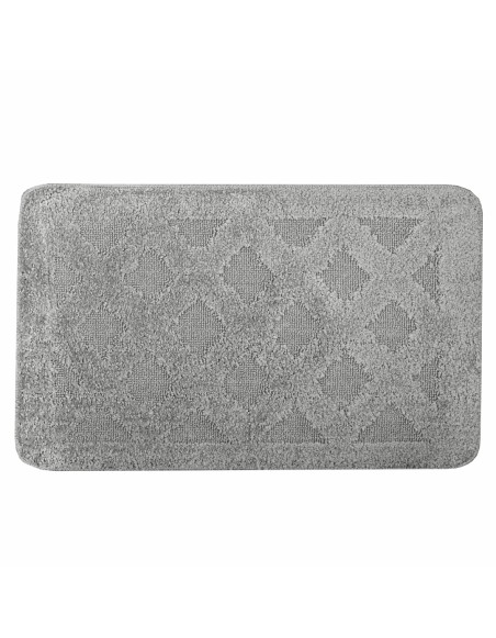 Kupaonski tepih sivo-crni 80x50 cm AWD