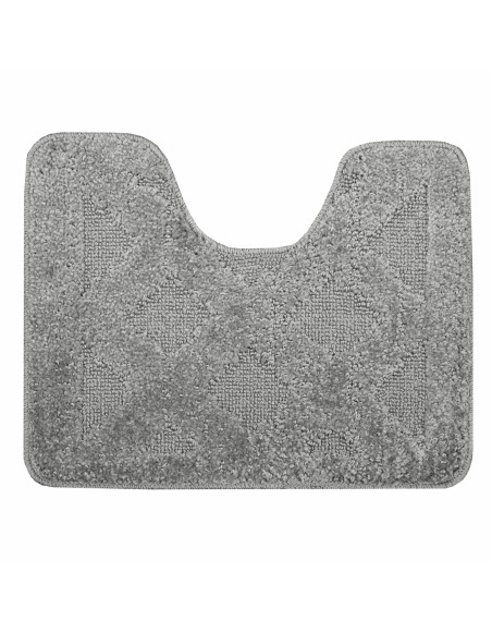 Kupaonski tepih sivo-crni 80x50 cm AWD