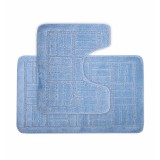 Set od 2 kupaonske prostirke Braccus svijetloplava EMI