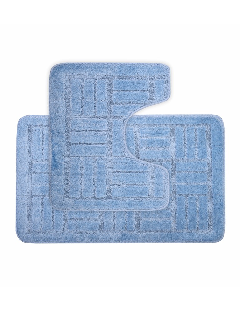 Set od 2 kupaonske prostirke Braccus svijetloplava EMI