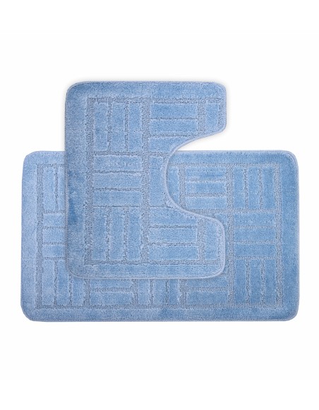Set od 2 kupaonske prostirke Braccus svijetloplava EMI