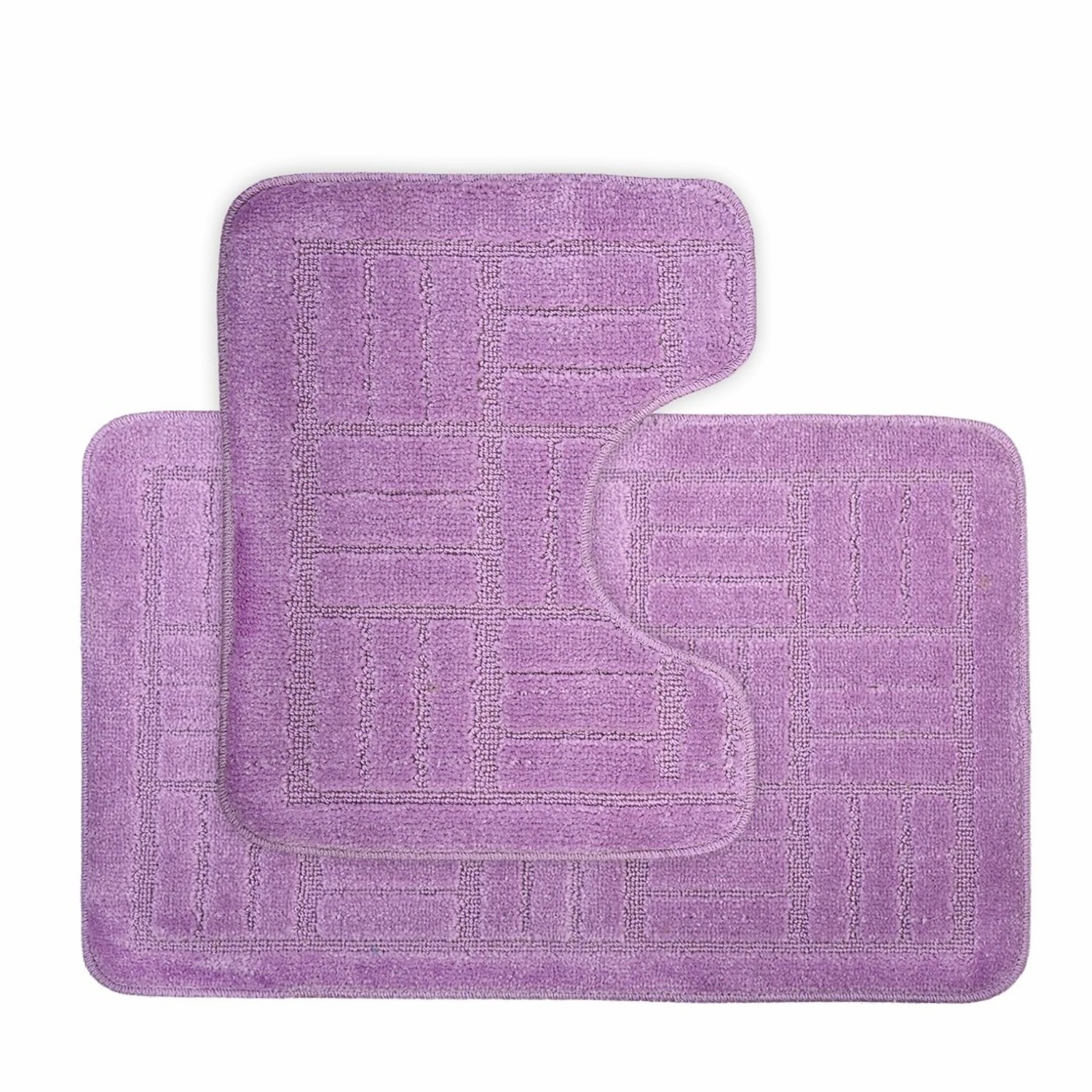 Set od 2 kupaonske prostirke Tara ljubičaste EMI