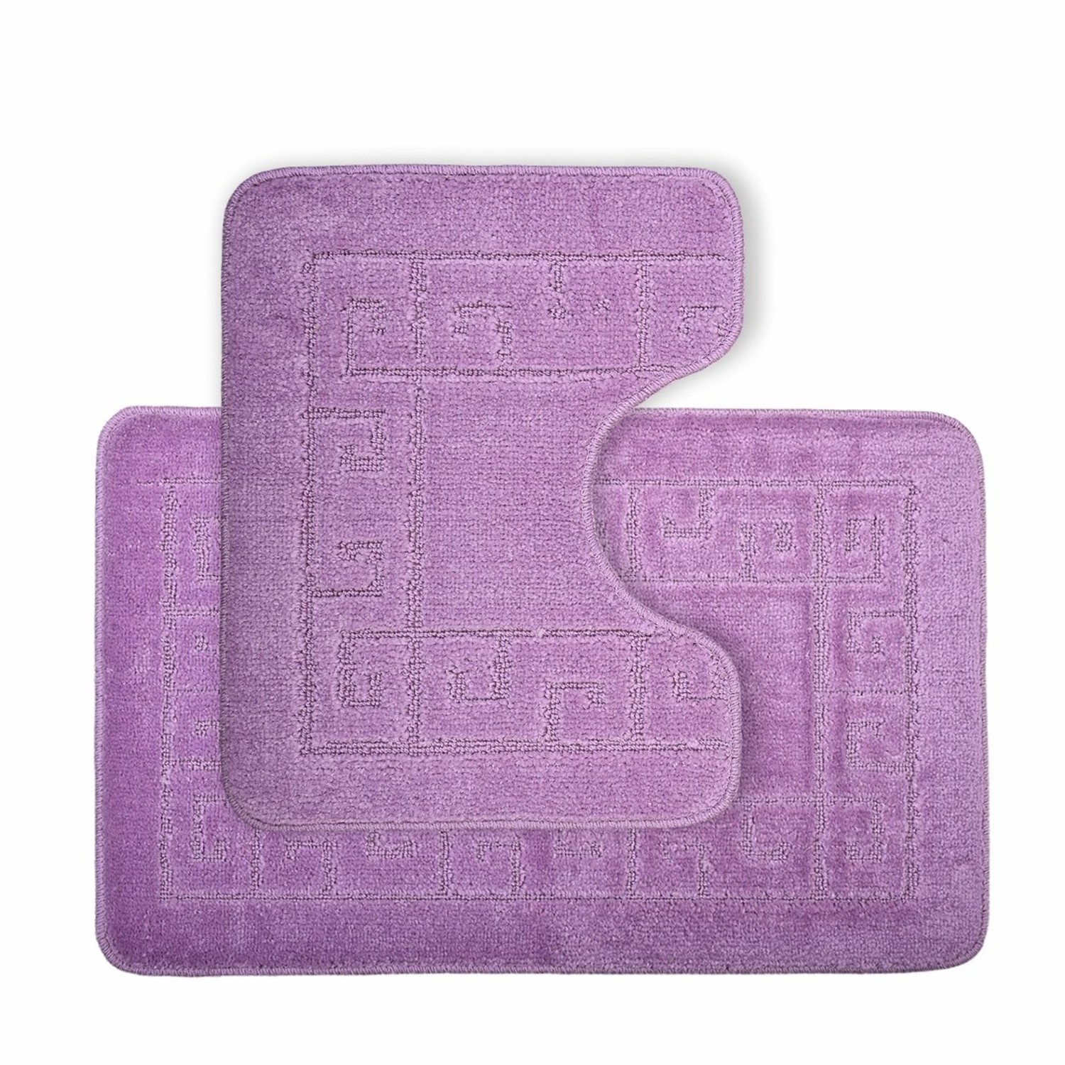 Set od 2 kupaonske prostirke Lia ljubičaste EMI