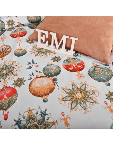 Božićna pamučna posteljina Magic EMI