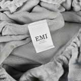 Posteljina od mikropliša siva EMI - mekana plahta za zimu EMI