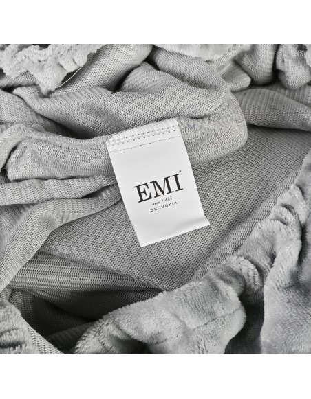 EMI siva posteljina od mikropliša