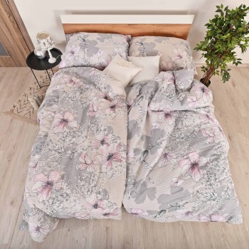 Posteljina od krepa Isadora ružičaste EMI