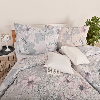 Posteljina od krepa Isadora ružičaste EMI