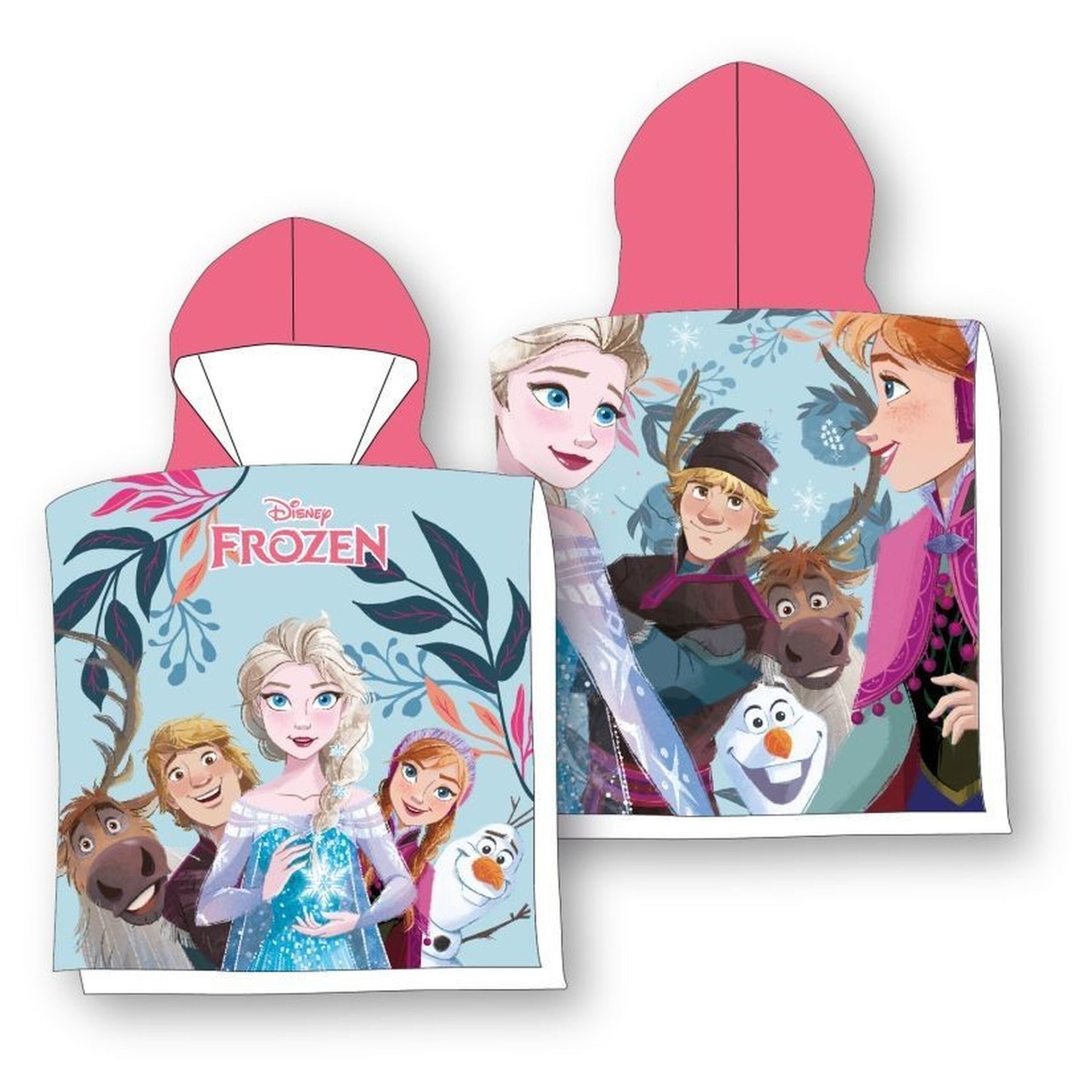 Dječji pončo plavi Frozen FARO