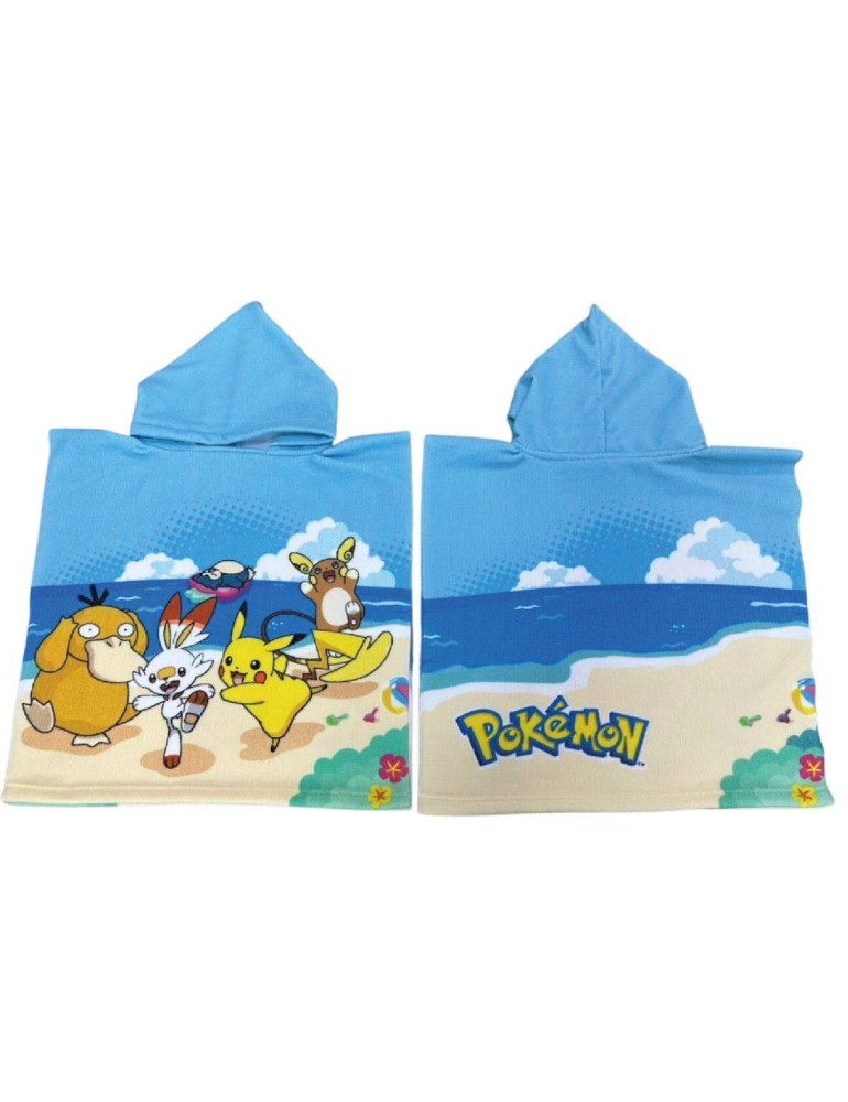 MICRO Detské pončo Pokémon pláž FARO