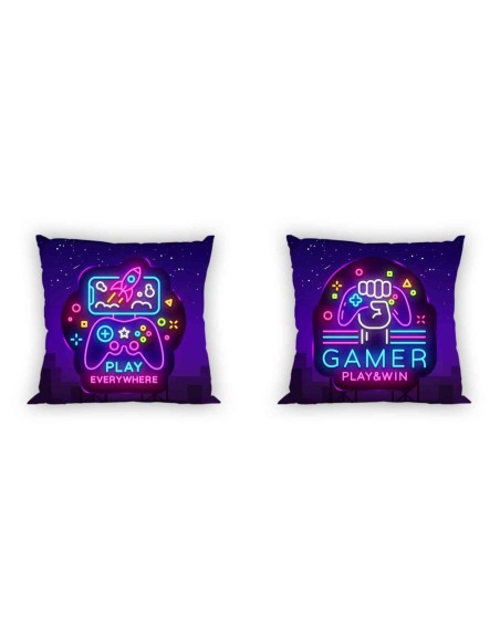 Obliečka na vankúš Gamer Neon 40x40 cm FARO