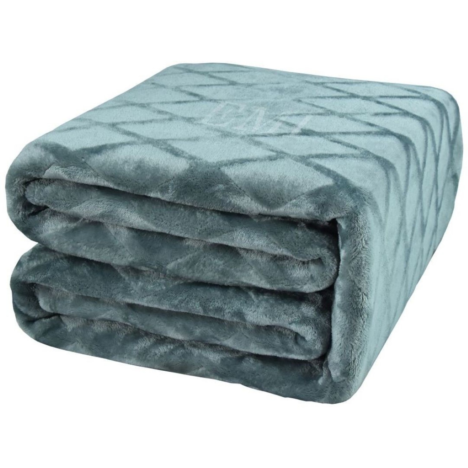 Deka od sive mikrofibre Luxur 150 x 200 cm EMI