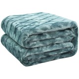 Deka od sive mikrofibre Luxur 150 x 200 cm EMI
