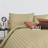 Posteljina od damask cappuccina EMI