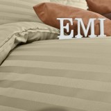 Posteljina od damask cappuccina EMI