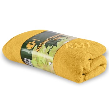 Plahta tamnožuta frotir EMI