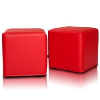 Bean bag stolac cube crvena...