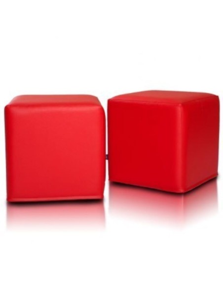 Bean bag stolac cube crvena EMI
