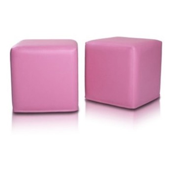 Bean bag stolac cube roza EMI